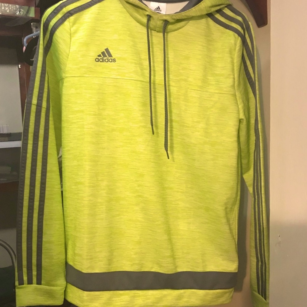 Women’s med Adidas hoodie jacket Jr Lg